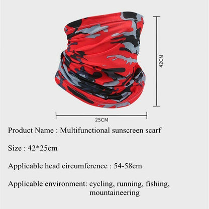 Outdoor Sun Protection Scarf Cycling Bandana Balaclava Camping Face Accessories