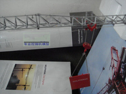 1:87 SAEZ SL-55 Tower Crane Constuction Machine Equipment Diecast Model