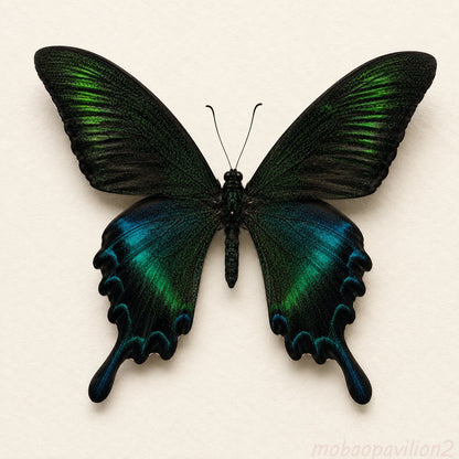 10 Real Papilio Maackii Butterfly Specimens 9cm Spread Wings DIY