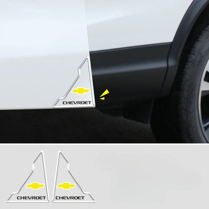 2-piece car door corner anti-collision strip transparent protective tape