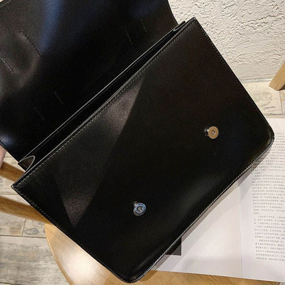 Luxury Women Crossbody Bag Fashion Shoulder Bag Big Buckle Messenger Bag Handbag