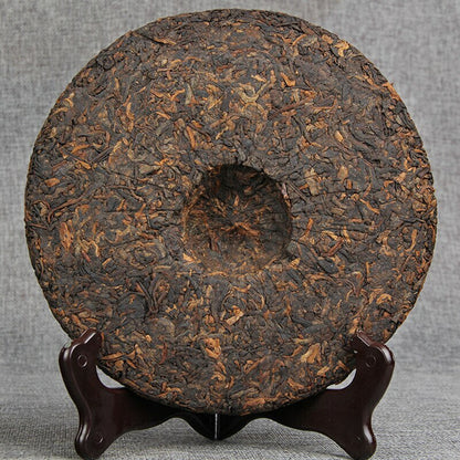 Banzhang Golden Bud Ripe Puer 357g Made by 2011 Puer Materials Shu Puer Tea Cake