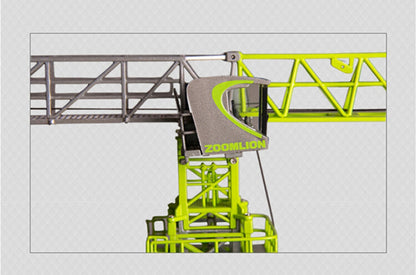 ZOOMLION 1:80 TC6513-8B Tower Crane Construction Machine Equipment Diecast Model
