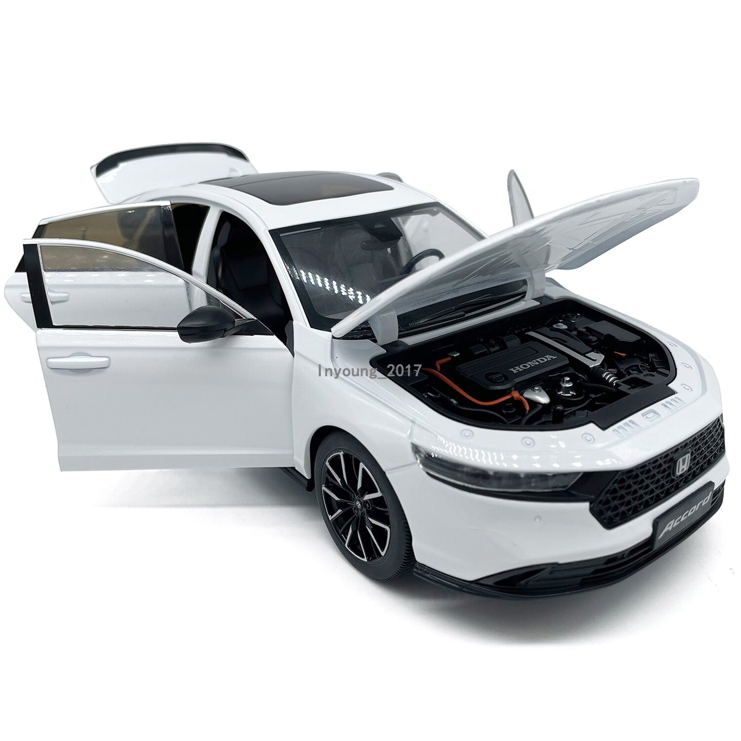 1:18 Honda Accord Model Car Diecast Toy Vehicle Toys for Kids Boys Gifts Adults