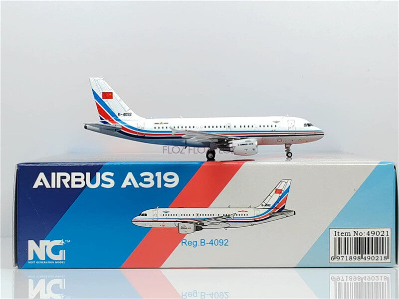 NG Models PLA Air Force for Airbus A319-100 B-4092 1/400 Plane Pre-built Model