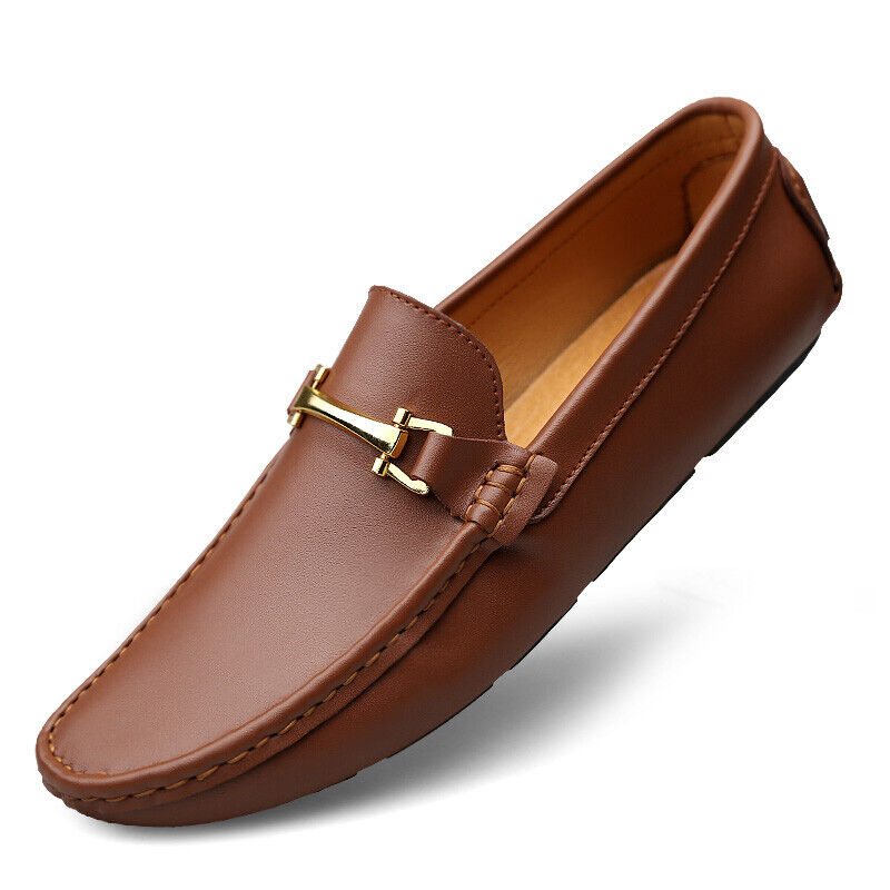 Man Shoes Leather Genuine Summer Mens Shoes Leather Loafer Shoes Men Male
