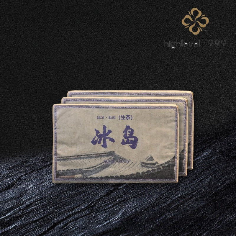 200g Raw Puer Tea Brick Early Spring First Pick Yunnan Ancient Tree Tea