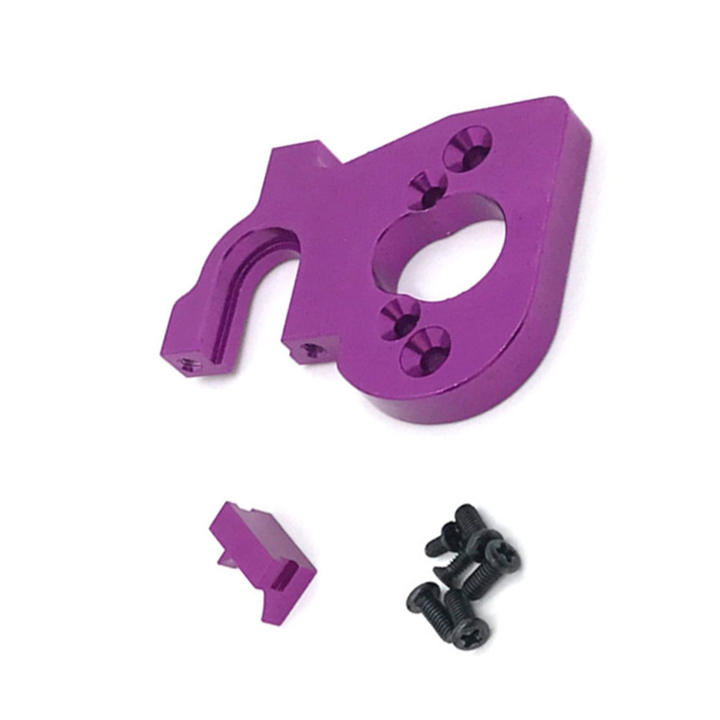 New Purple Motor Mount Holder For WLTOYS 124019 144001 124018 1/14 RC Car A