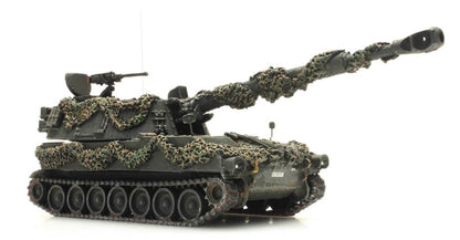 ARTITEC B M109 A2 155mm ready for combat with net 1/87 FINISHED MODEL TANK