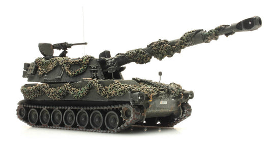 ARTITEC B M109 A2 155mm ready for combat with net 1/87 FINISHED MODEL TANK