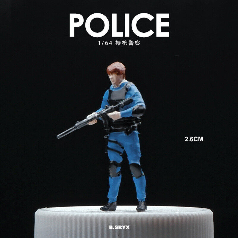 1/64 Figure Model Sexy Girl Model Boy Model City Street Mini Scene Doll