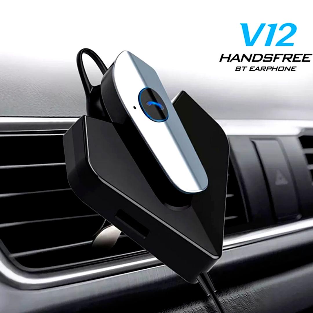 Audifonos Bluetooth Inalambrico Conducir Manos Libres Transmisor FM USB 4in 1