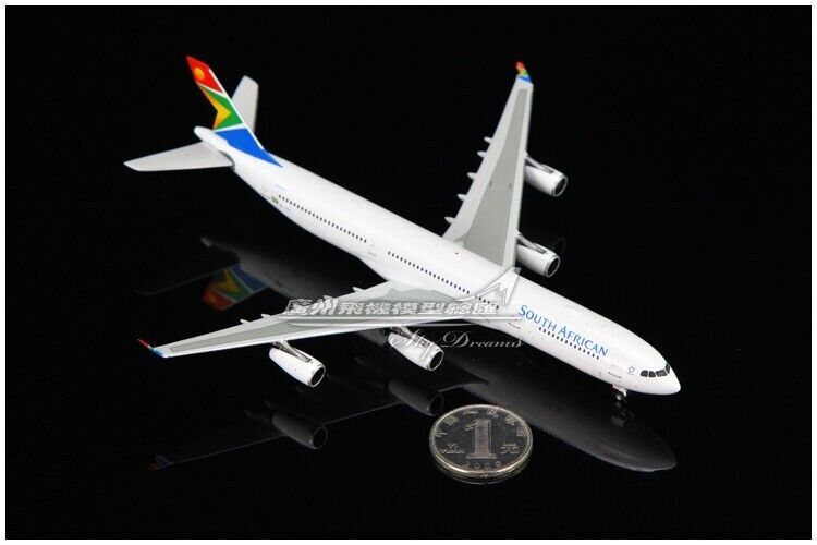 1:400 Phoenix South African AIRBUS A340-300 Passenger Airplane Diecast Model