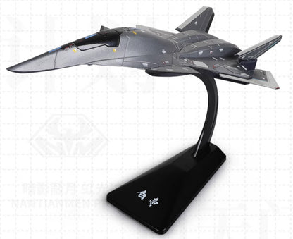 1:50 30CM KDW THE WHITE EMPEROR Aerospace Fighter Plane Diecast Aircraft Model