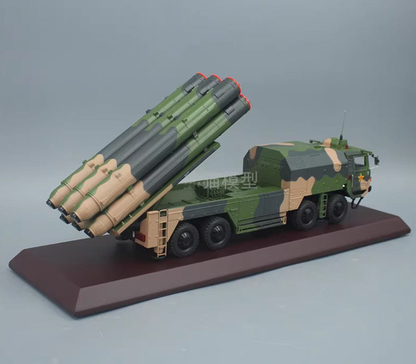 1:32 48CM HQ-19 Surface-to-Air Missile System Launcher Diecast Military Model