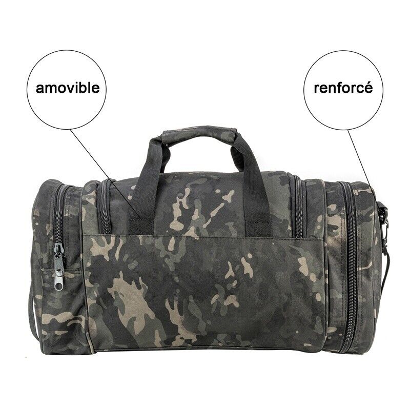 Military Tactical Travel Duffle Bag Outdoor Sports Gym Hiking Large Luggage Bags