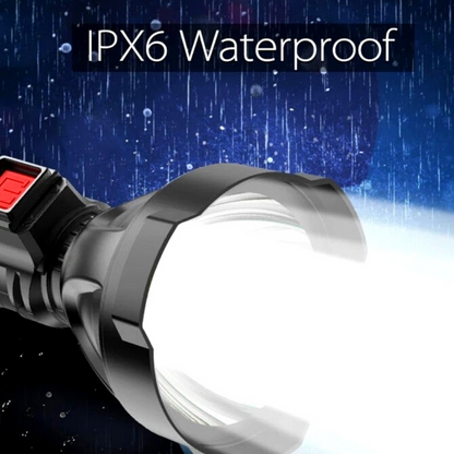 Rechargeable Flashlight LED USB Lamp Powerful Lighting Waterproofing 4 MODES US