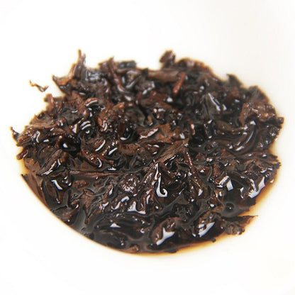 Natural Menghai Big Tree Shu Puerh Tea 200g Palace Gold Cake Ripe Puer Tea
