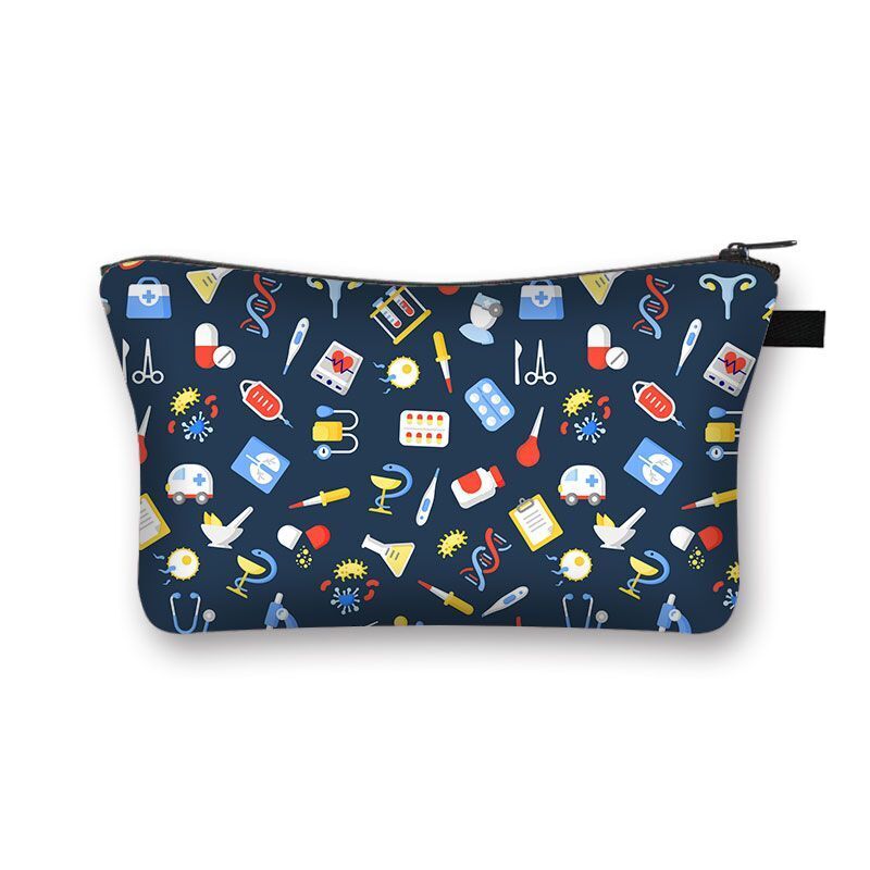Women Cosmetic Bags Travel Storage Handbags Makeup Bag Toiletry Purse 15*21*13CM