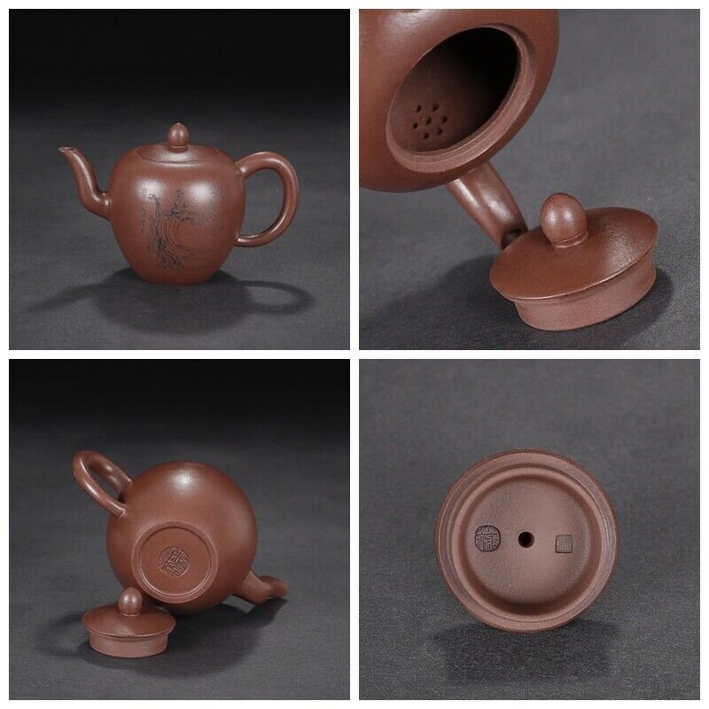 Chinese Yixing Zisha Clay Handmade Exquisite Teapot （四大美女 底款：蒋蓉）