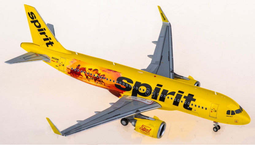 1:200 JC Wings Spirit Airlines Airbus A320neo Airplane Diecast Aircraft Model