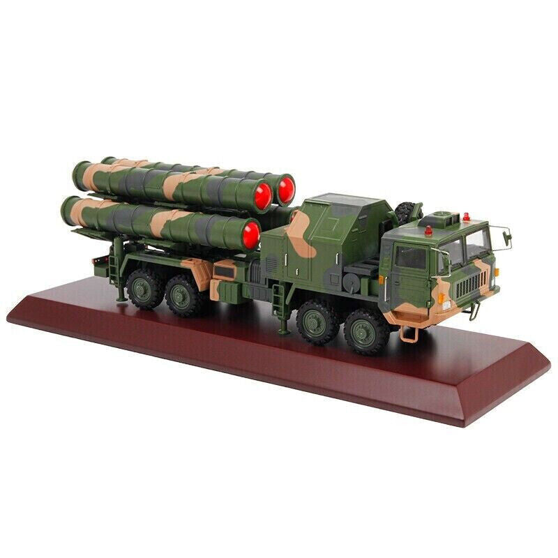 1:35 China HQ-9 Air Defense Missile Vehicle Alloy Launch Vehicle Model Finished