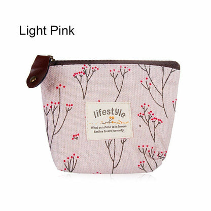 Mini Portable Bags Women Girl Unicorn/Flamingo Printing Coin Purse Holder Wallet