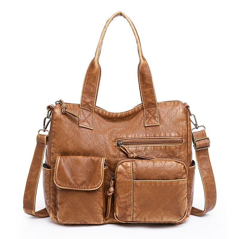 Bags Vintage Handbags Retro Large Tote Bags Shoulder Messenger Crossbody Bag 1PC