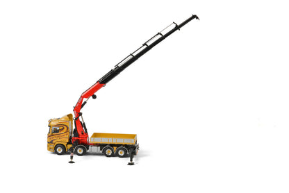 1:50 WSI SCANIA STREAMLINE HIGHLINE 8x2 Truck-mounted Crane Diecast Model