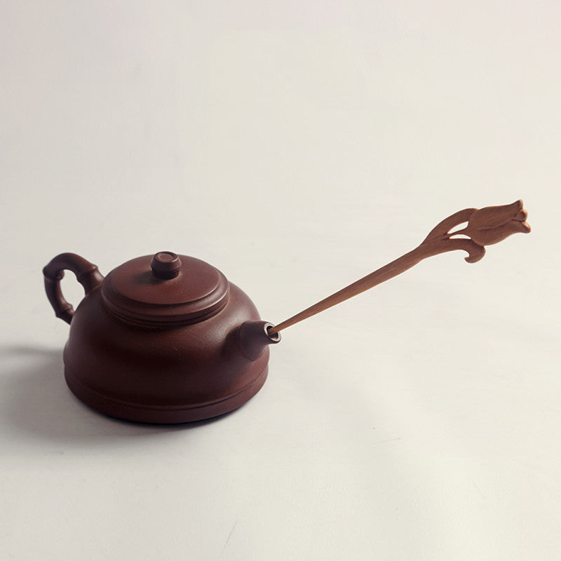 Tea Needle Bamboo Tea Accessories To Clear Tea Off Infuser Holes Handmade Needle