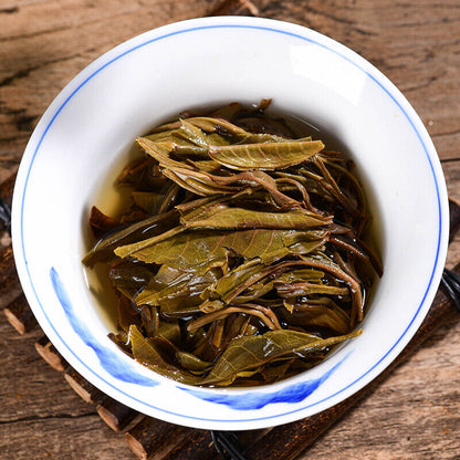 357g Yunnan Pu'er Tea Cake Jingmai Mountain Raw Tea Cake