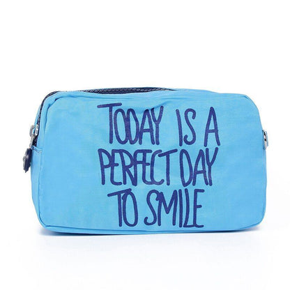 Women Pouch Packing Organizers Makeup Bag Waterproof Nylon Travel Cosmetic Case