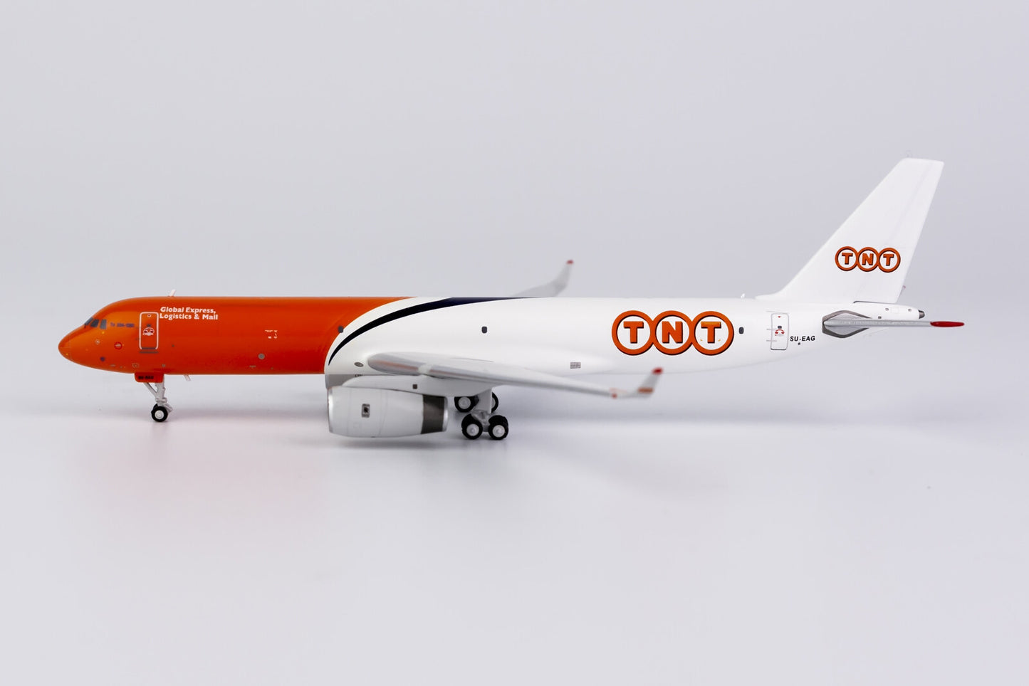 1:400 NGmodels TNT Tupolev TU-204-120S Passenger Airplane Diecast Model