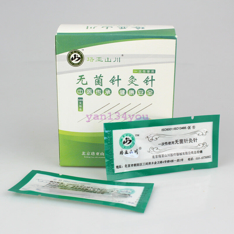 Acupuncture Spring Handle Needles with Guide Tube 500 1000 Massage Cupping Treat