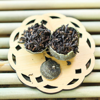 500g Yunnan Menghai Pu-erh Tea Xiaoqinggan Ripe Tea Pu-erh Tea Healthy Drink