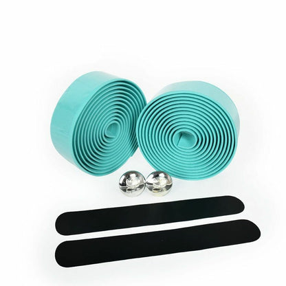 Bike Handlebar Tape Road Bicycle Camouflage Cycling Handle Cork Wrap Bar Plugs