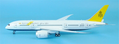 JC Wings Royal Brunei Airlines for boeing B787-8 V8-DLD 1:200 plane Pre-built