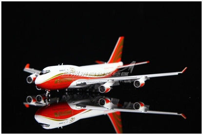 1:400 JC Wings NATIONAL BOEING 747-400 Passenger Plane Flap Down Diecast Model