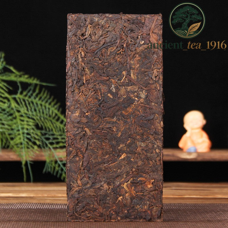 500g 2022 Yunnan Pu-erh Ripe Tea LaobanZhang Ancient Tree Tea Bricks