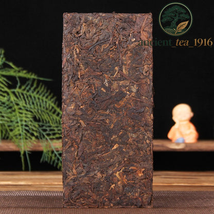 500g 2022 Yunnan Pu-erh Ripe Tea LaobanZhang Ancient Tree Tea Bricks