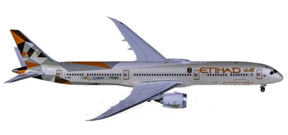 1:400 JC Wings ETIHAD BOEING 787-10 Passenger Aircraft Diecast Plane Model