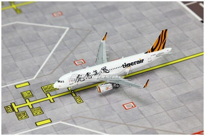 1:400 JC Wings Tigerair AIRBUS A320 Passenger Airplane Diecast Aircraft Model
