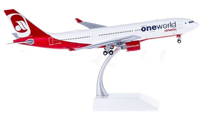1:200 30CM JC Wings Airberlin OneWorld A330-200 Passenger Airplane Diecast Model