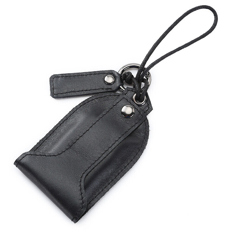 1pcs Car Key Holder Cover Key Chain Bag Leather Remote Fob Case Pouch Unisex
