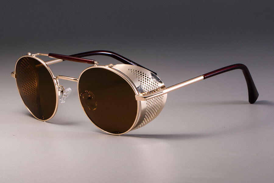 Steampunk Sunglasses Sarah Connor Terminator 2 Costume Men Women Glasses 9 Color