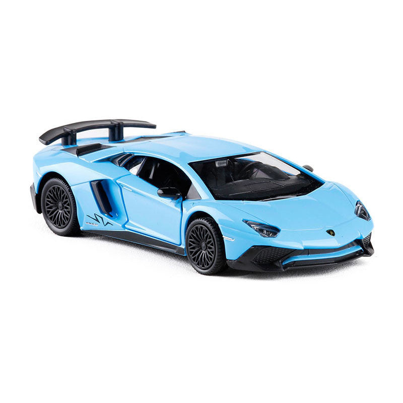 1/36 Lamborghini Aventador LP750-4 SV Model Car Diecast Toy Cars for Boys Kids