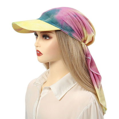 Turban Hat Headscarf Scarf Cap Baseball Cap Sun Hats Outdoor Classic Brim Women