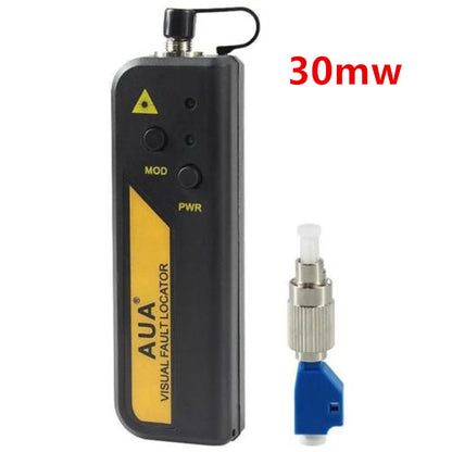 30mW Red Laser Light Fiber Optic Cable Tester LC/SC/FC/ST Connector Cable Laser