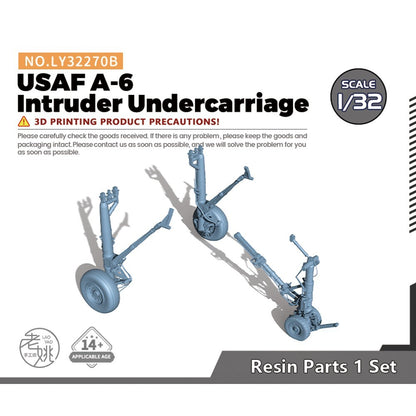 Yao's Studio LY32270B 1/32 Model Upgrade Parts USAF A-6 Intruder Undercarriage