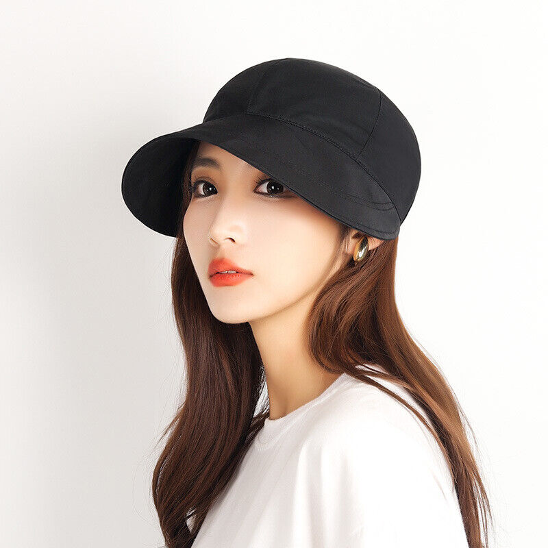 Womens Sun Hat Visors Fisherman Hat Hiking Baseball Cap Beach Cap UV Protection